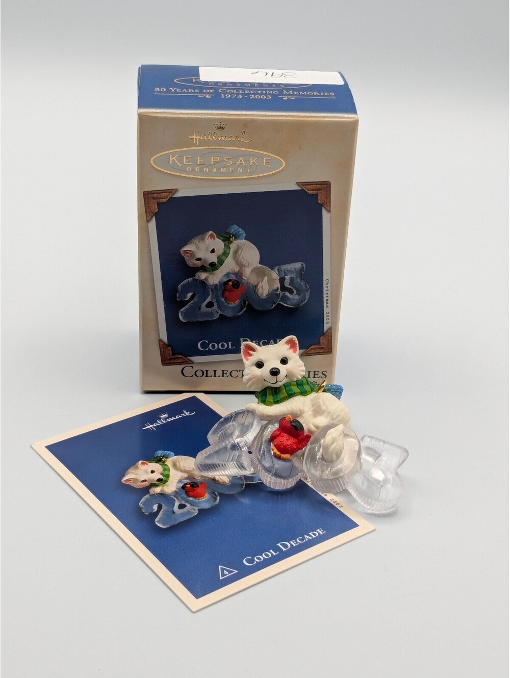 Hallmark Keepsake Cool Decade 2003, 4th in Cool Decade Series, Vintage Ornament